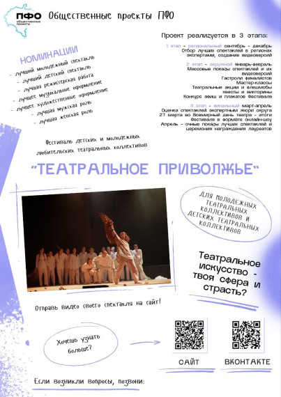 Общественные проекты Приволжского федерального округа.
